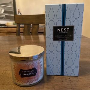 NWT Scent Bundle: Nest Reed Diffuser & BBW Candle
